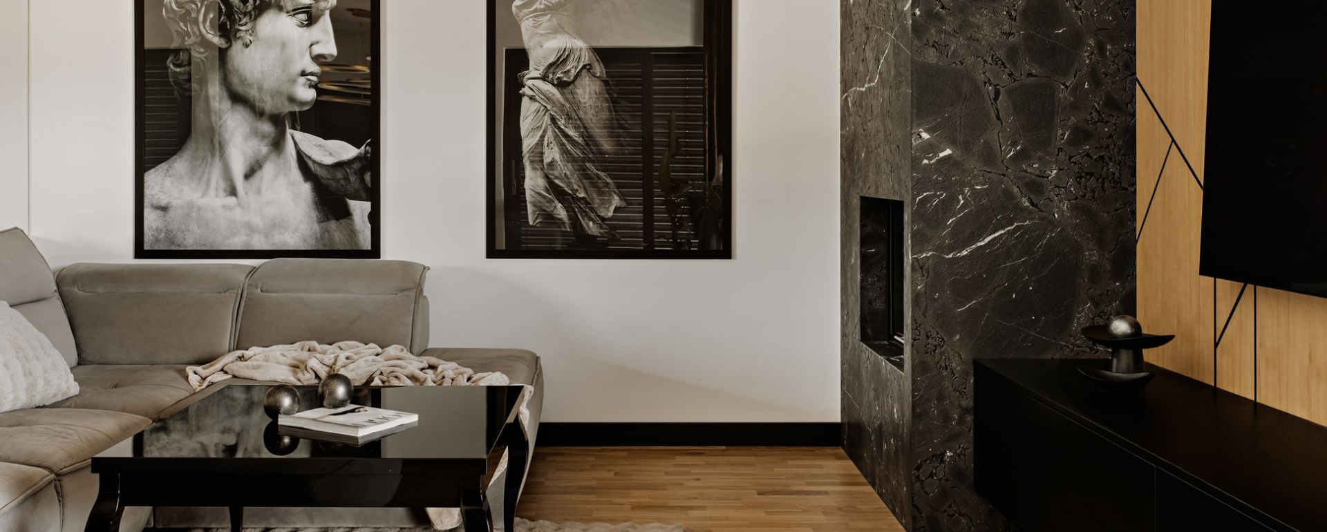 Dialog dwóch estetyk w domu w Katowicach AVO Architekci