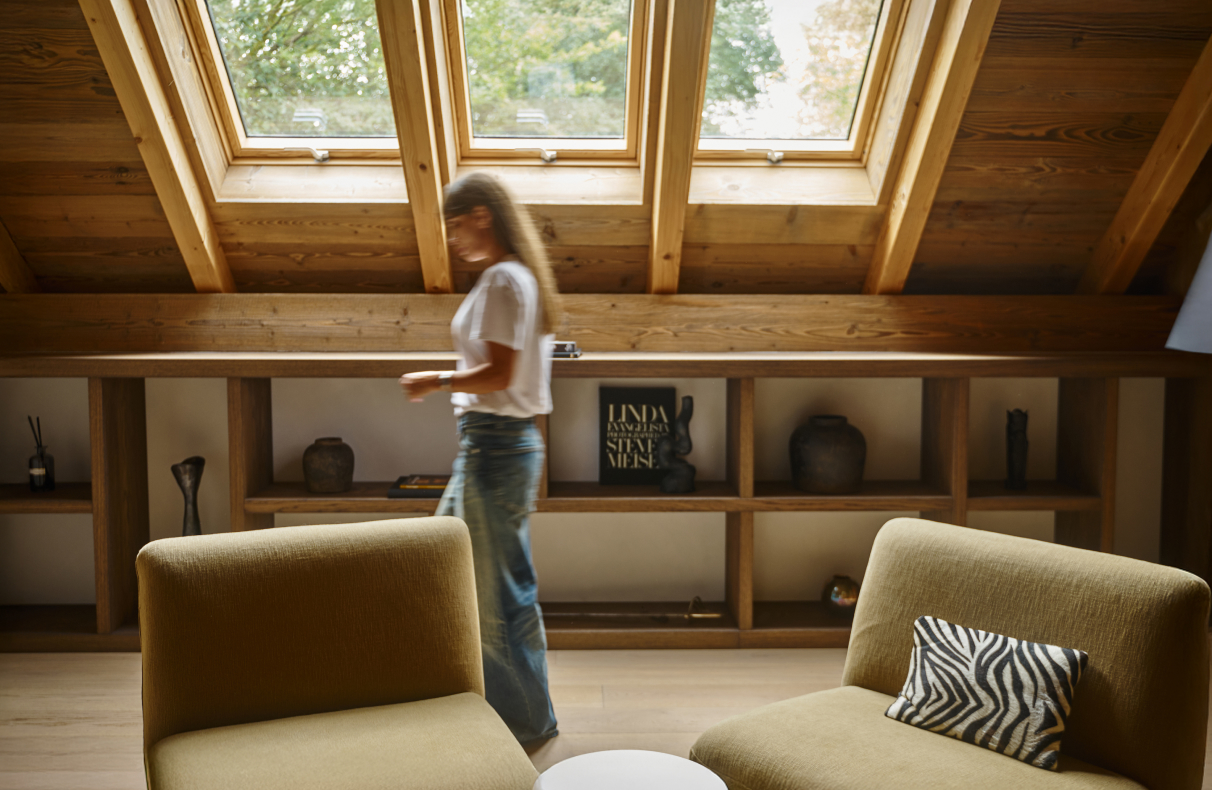 Leśny azyl Agnieszki Dygant: podwarszawski dom w rytmie natury