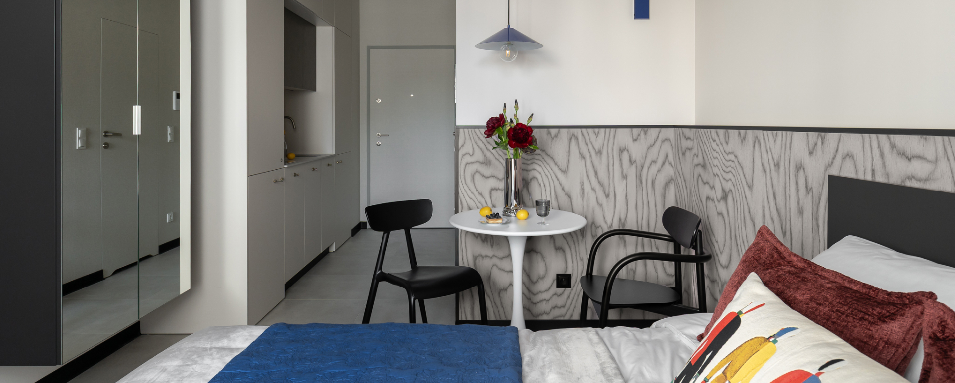 20 m² bez kompromisów. Mikroapartament w Gdańsku projektu Aleksandry Czajki-Witkowskiej