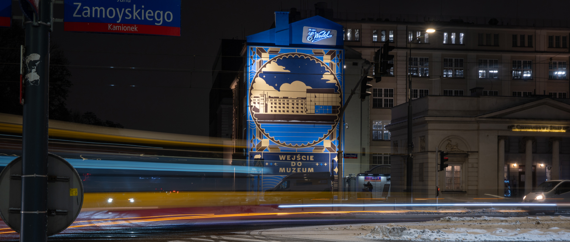 Opowieść Wedla w przestrzeni miasta – nowy mural autorstwa Oli Jasionowskiej