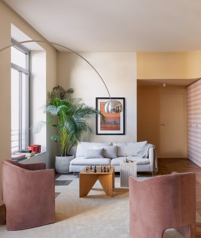 Rzemieślnicze dziedzictwo w nowoczesnej odsłonie – mieszkanie projektu Kick.Office w Mediolanie