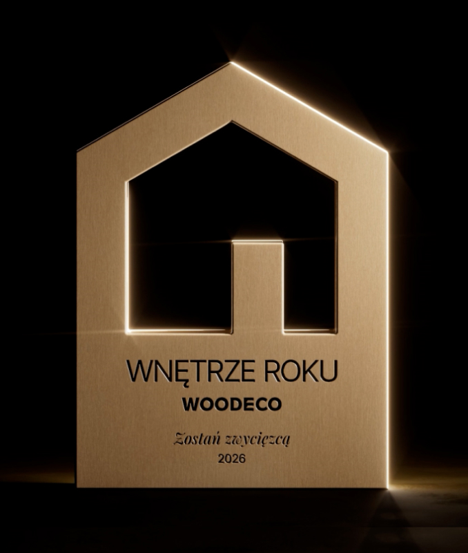 Atrakcyjne nagrody i działania promocyjne dla architektów – został niecały miesiąc, by wziąć udział w konkursie Woodeco!