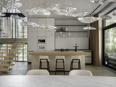 Dom w Maslovo Park – architektura w dialogu z krajobrazem projektu VFORM Studio