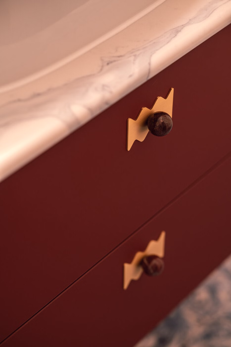 Projekt mieszkania w Bydgoszczy - mieszkanie na wynajem w kolorze, które bawi, przyciąga wzrok i otula od Żurawicki Design