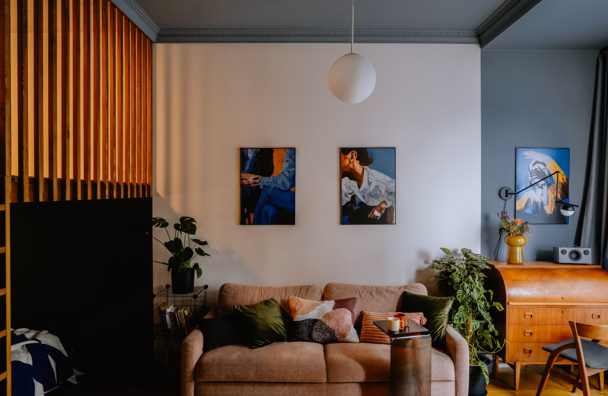 Mieszkanie w Krakowie pełne energii projektu Ładny Kwadrat