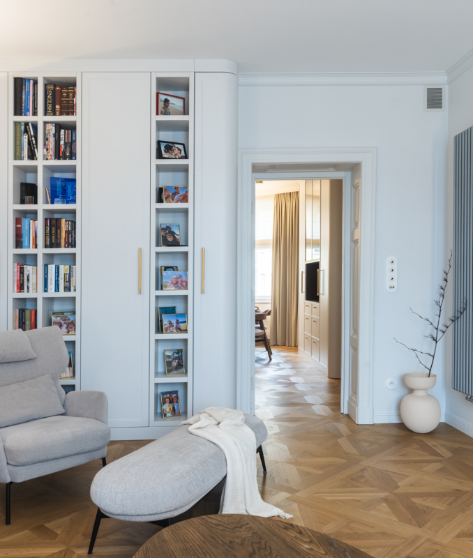 Nowe życie w kamienicy. Rodzinny apartament na Świętojańskiej w Gdyni projektu masz.design