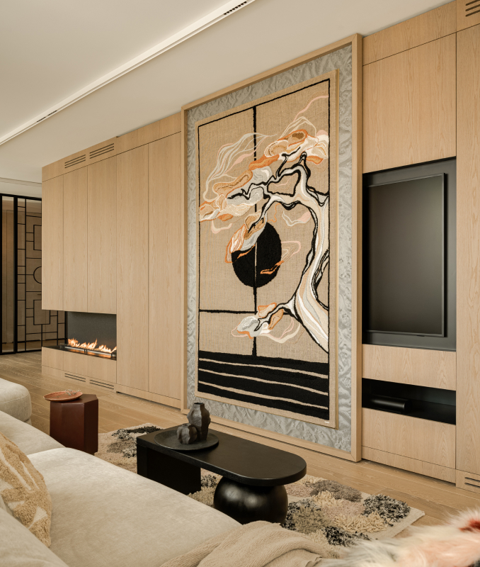 Artystyczne Powiśle – wnętrze, które oddycha sztuką i spokojem – nowa realizacja pracowni modeko.studio