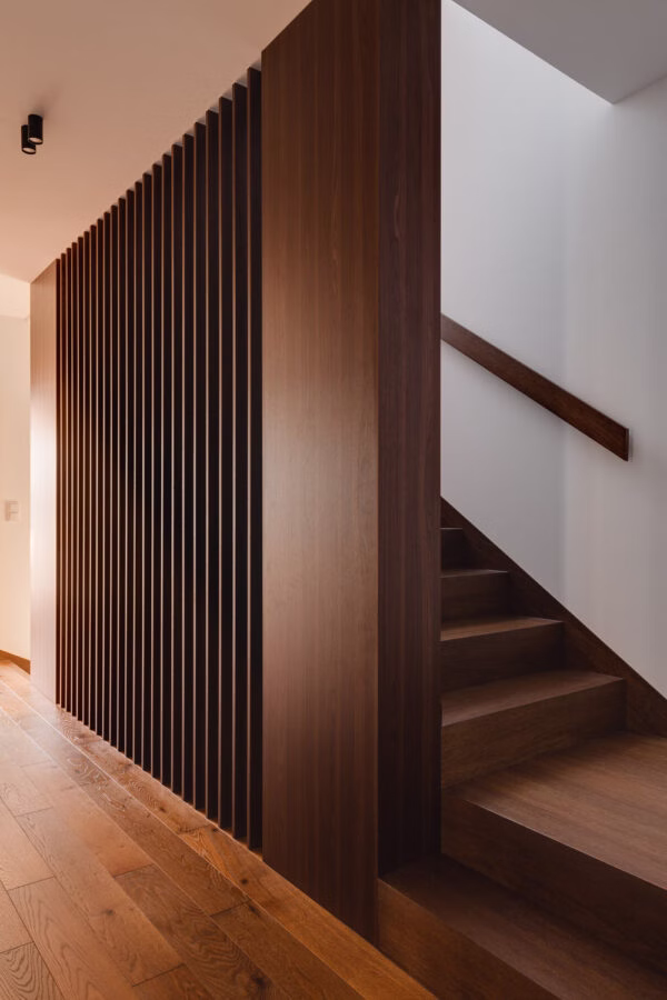 Dom w odcieniach czekolady projektu 3XEL Architekci