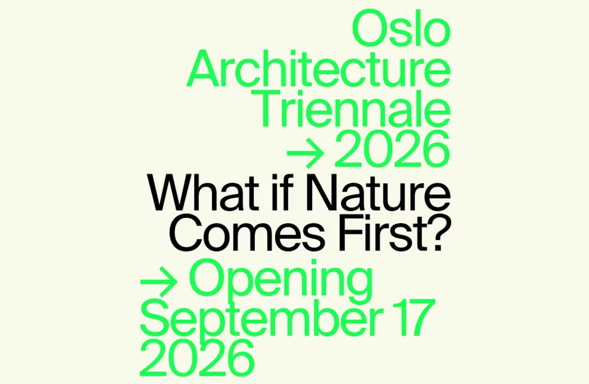Oslo Architecture Triennale 2026