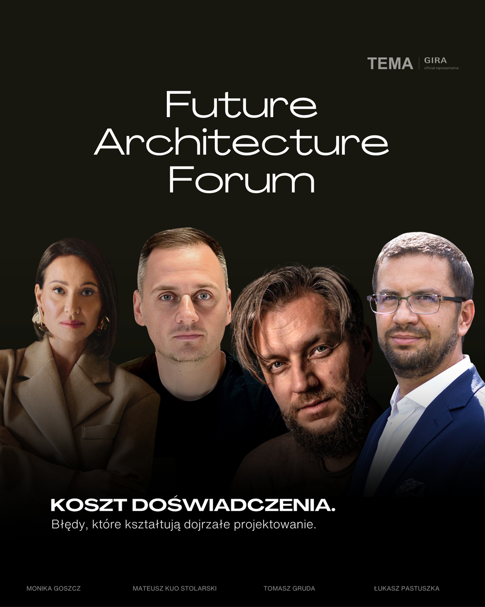 Future Architecture Forum powraca! Druga edycja już w maju 4 Wraca Future Architecture Forum! Druga edycja już w maju