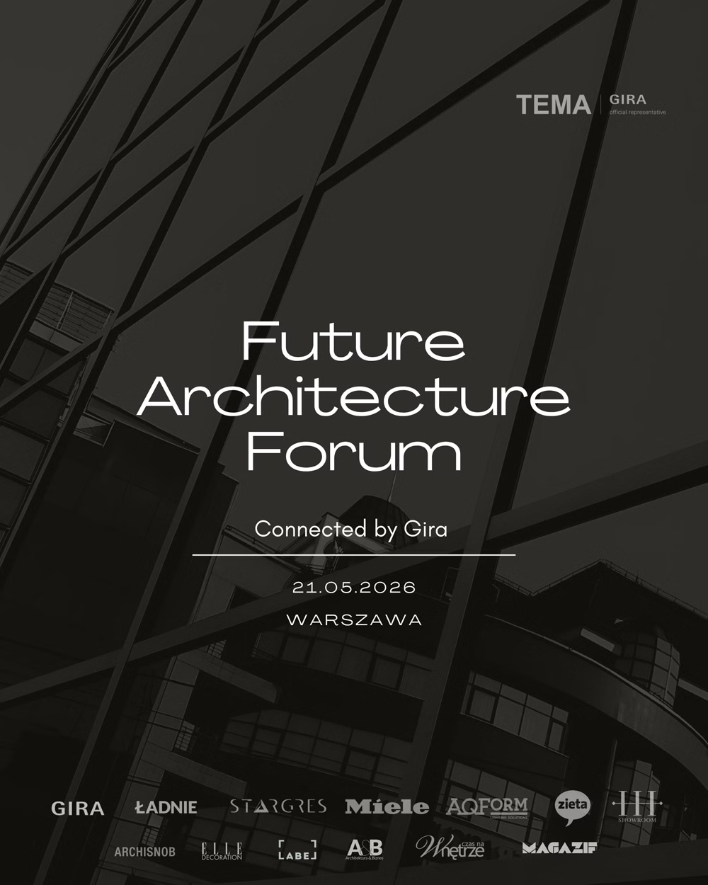 Future Architecture Forum powraca! Druga edycja już w maju 2 Wraca Future Architecture Forum! Druga edycja już w maju