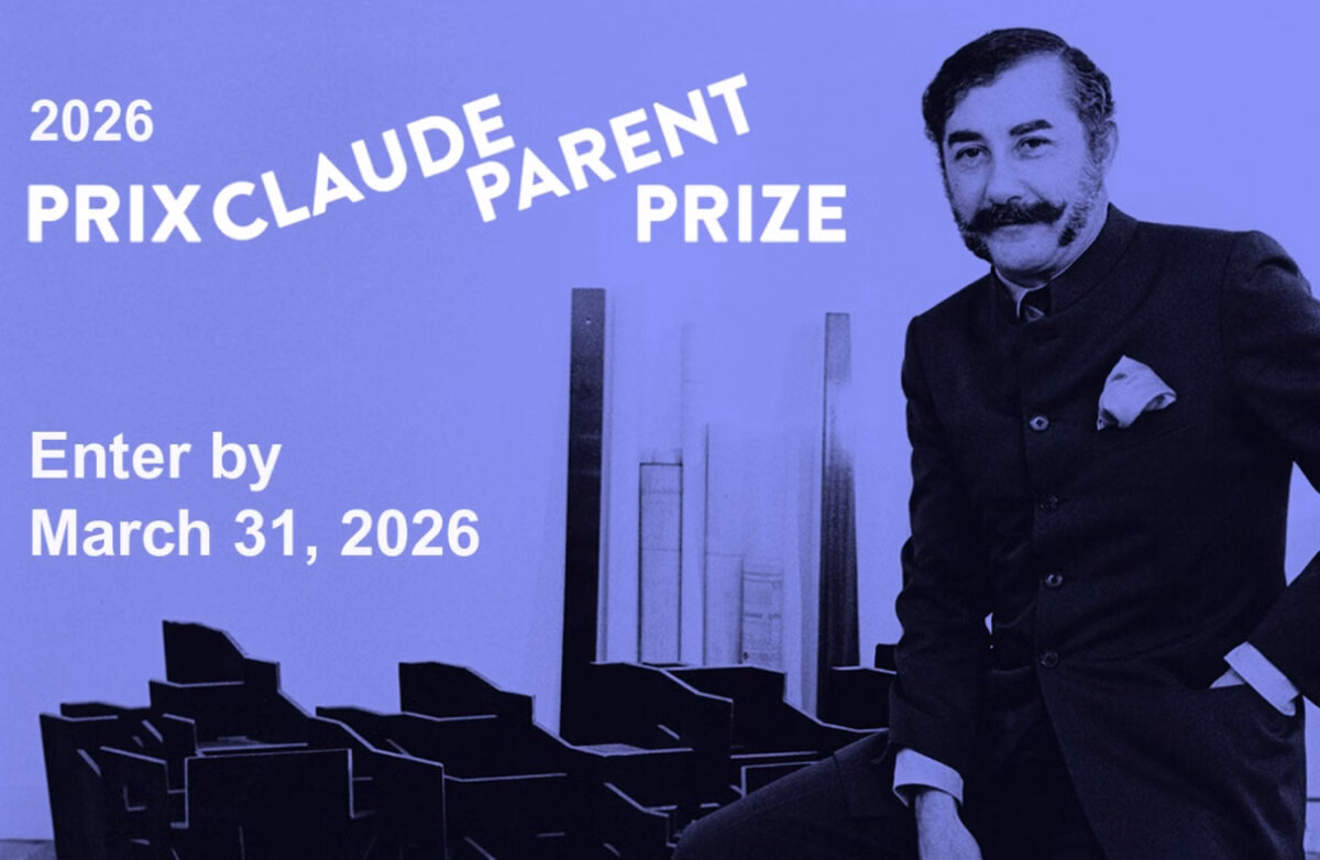 The Claude Parent Prize ceremony 2026