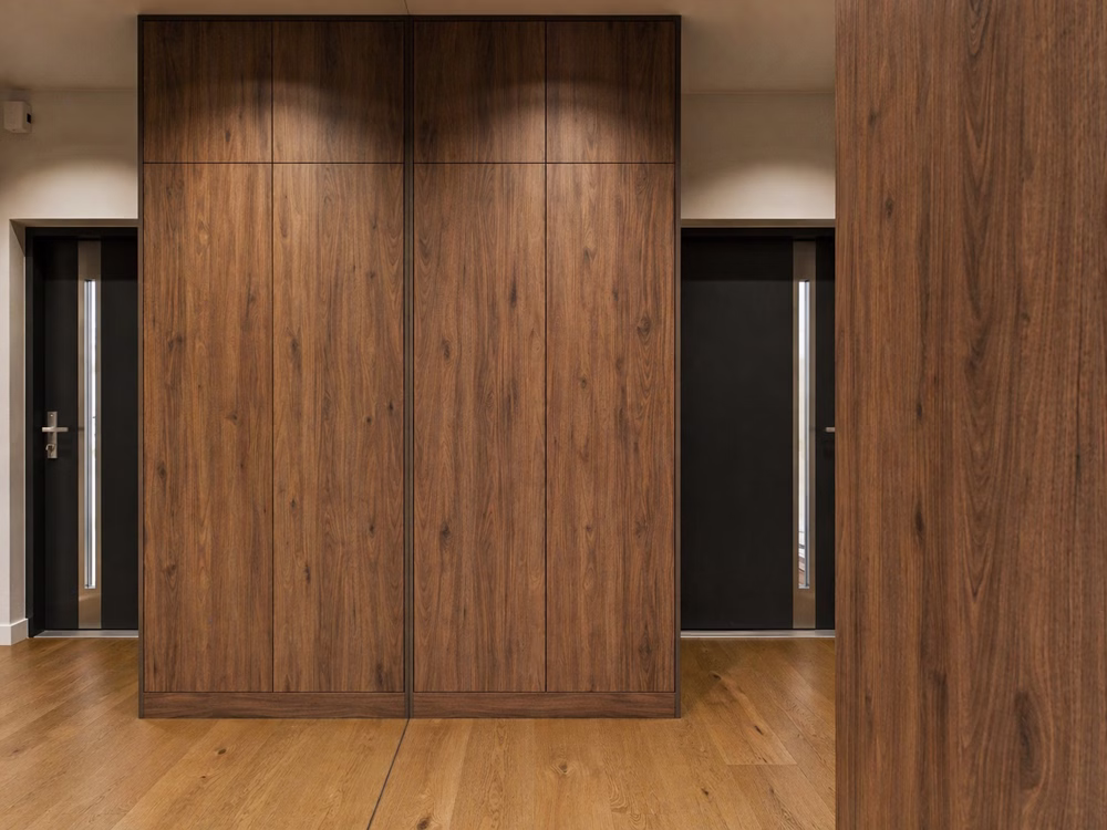 Nowoczesny dom oparty na świetle, proporcji i naturalnych materiałach 16 Esencja współczesnej architektury: czyste linie, szlachetne materiały i konsekwencja od pdobrowolski.design