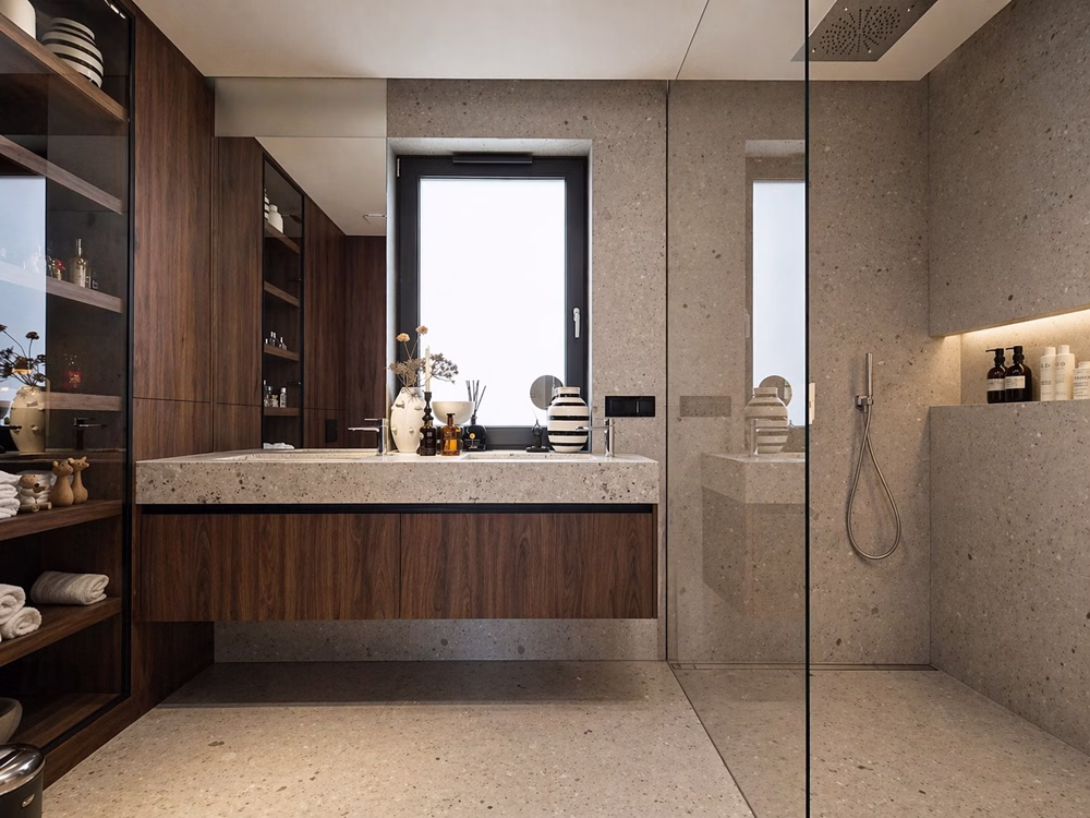 Nowoczesny dom oparty na świetle, proporcji i naturalnych materiałach 21 Esencja współczesnej architektury: czyste linie, szlachetne materiały i konsekwencja od pdobrowolski.design