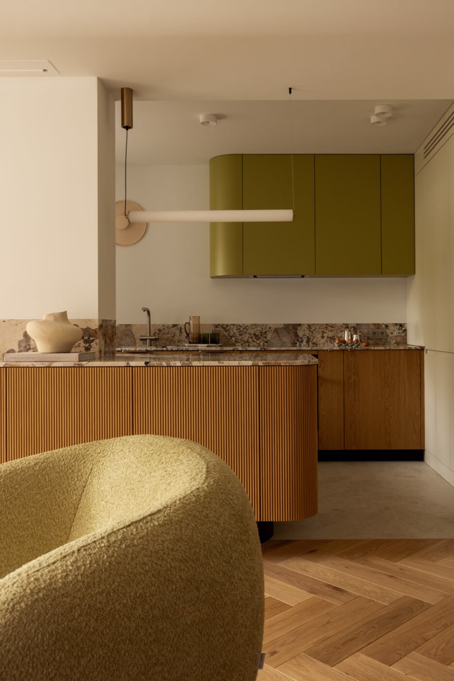 Organiczny modern classic. Mieszkanie, w którym zawsze panuje wiosna 12 Organiczny Modern Classic. Mieszkanie, w którym zawsze panuje wiosna od FUGA Architektura Wnętrz