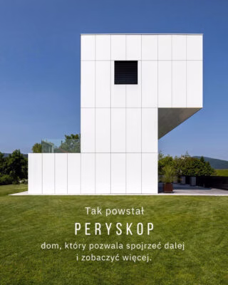Peryskop pozwala spojrzeć dalej i zobaczyć więcej projektu MUS ARCHITECTS