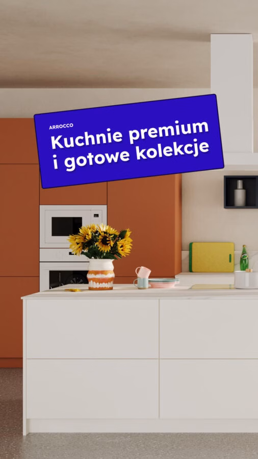 Kuchnie premium i gotowe kolekcje dopasowywane co do milimetra – ARROCCO na A@W Warsaw 2026
