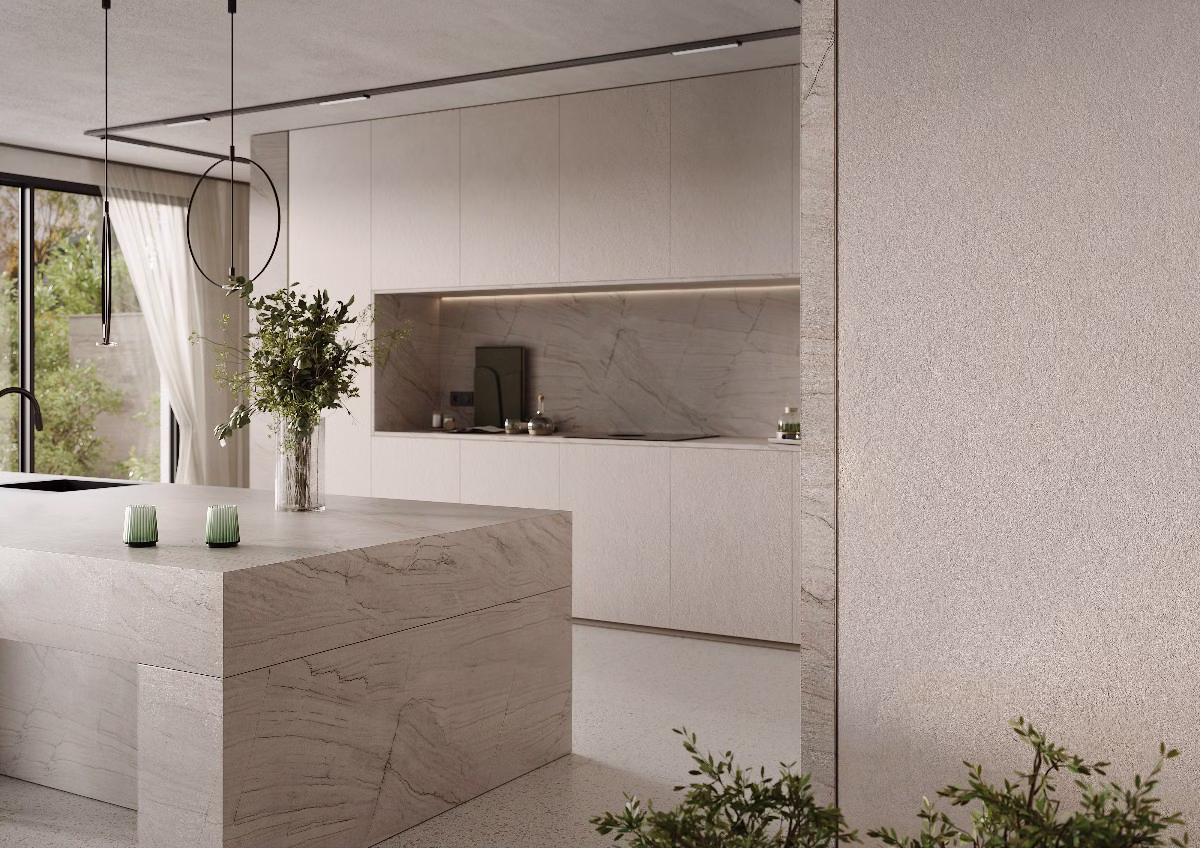 Kamień, który nie jest kamieniem – kolekcja Desert Stone od REHAU na A@W Warsaw 2026