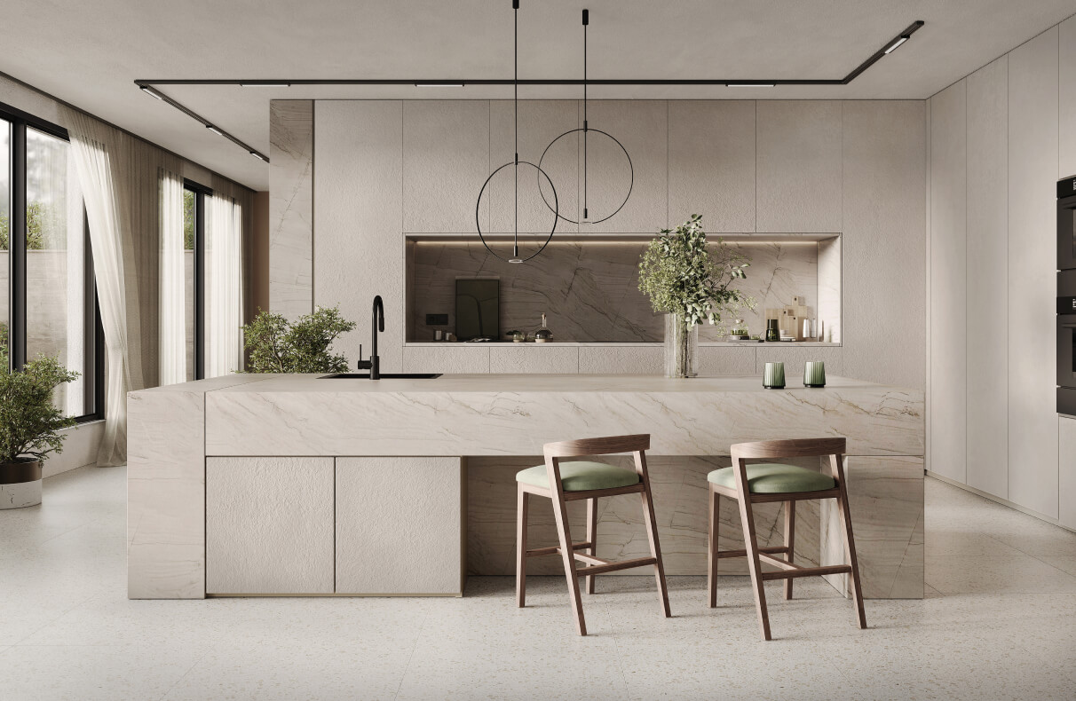 Kamień, który nie jest kamieniem – kolekcja Desert Stone od REHAU na A@W Warsaw 2026