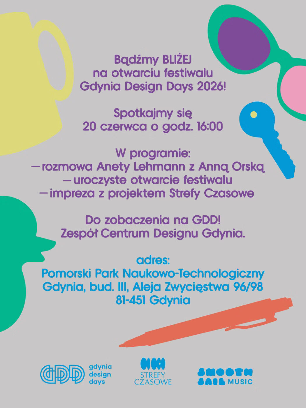 Gdynia Design Days 2026 startuje już w sobotę. Rozmowa z Anną Orską otworzy festiwal designu nad Bałtykiem