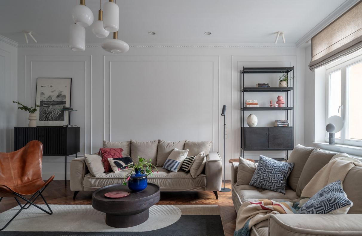 Szacunek dla miejsca, komfort na lata – apartament w zabytkowej kamienicy w Sopocie