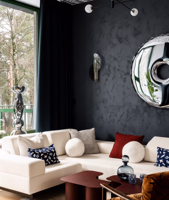 Oaza nad wodą. Apartament Mateusza Banasiuka w Serocku