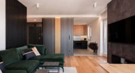 nowoczesny, funkcjonalny apartament od pracowni Kaza Interior Design