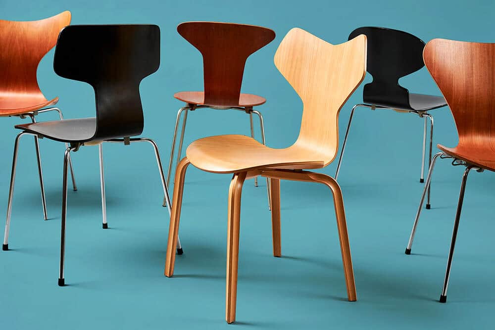 Arne Jacobsen i duńskie krzesła, które uwielbiamy Krzesło (Egg Chair)