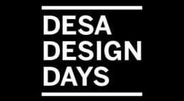 czarno-białe logo Desa Design Days 2018