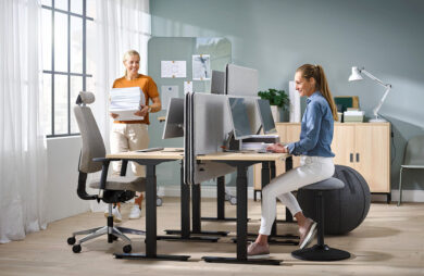 Ergonomiczne biuro: efektywność i większy komfort pracy