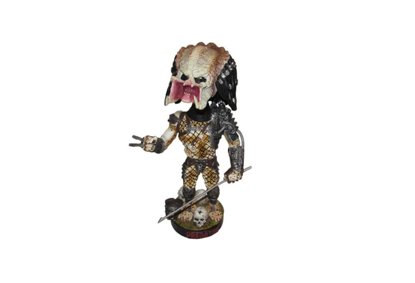 figurka filmowej postaci Predatora