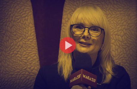 Christina Wulkund - KINNARPS - podczas wywiadu dla MAGAZIF na Warsaw Home 2018
