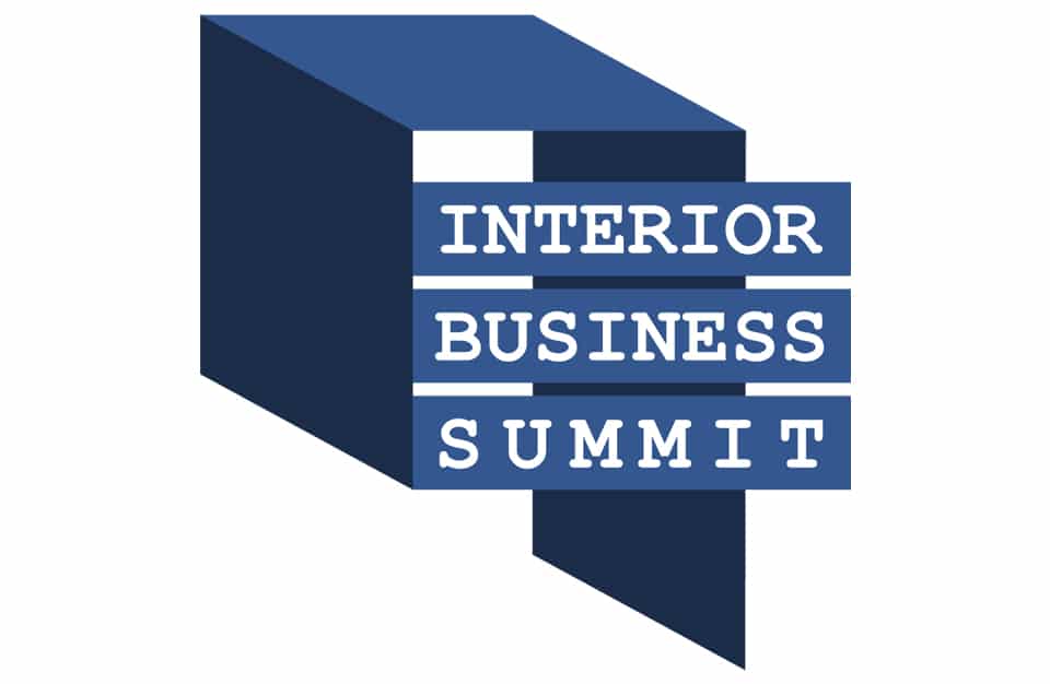 granatowy logotyp Interior Business Summit 2020