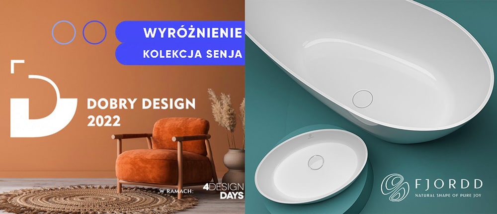 Kolekcja SENJA wyróżniona w konkursie Dobry Design 2022