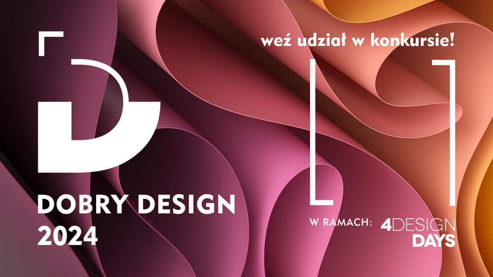 plakat Konkurs Dobry Design 2024