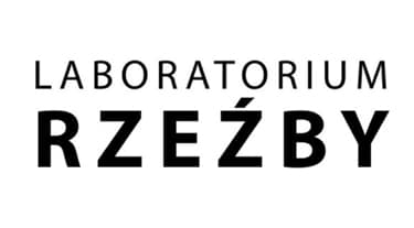 logotyp wystawy Laboratorium Rzeźby 2020