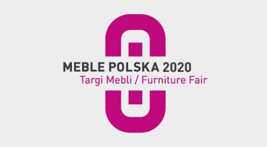 różowy logotyp MEBLE POLSKA 2020