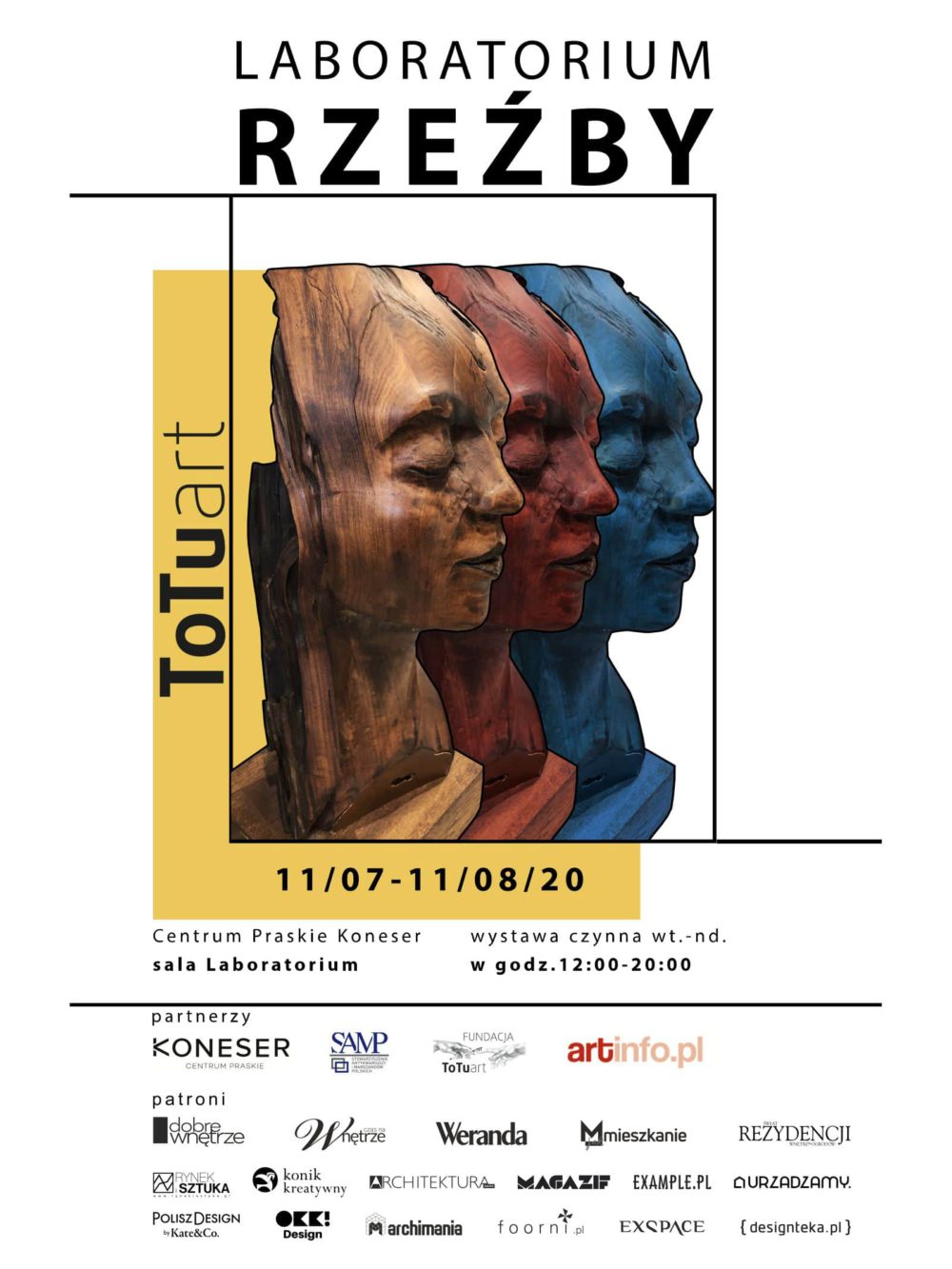 plakat Laboratorium Rzeźby Koneser
