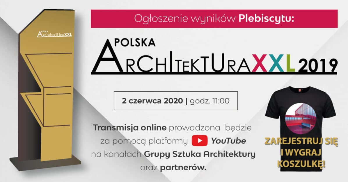 plakat plebiscyt architektura xxl 2019