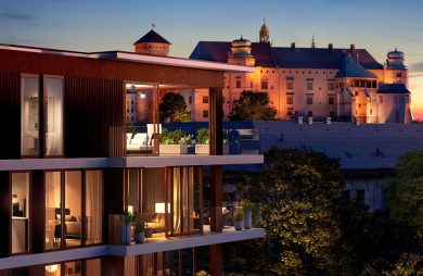 projekt rewitalizacji starej kamienicy w hotel Angel Stradom Kraków