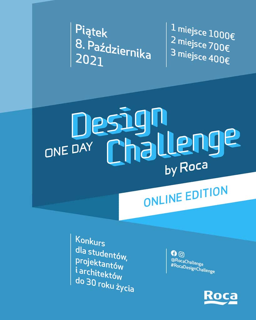 „Roca One Day Design Challenge” – III edycja konkursu dla młodych architektów