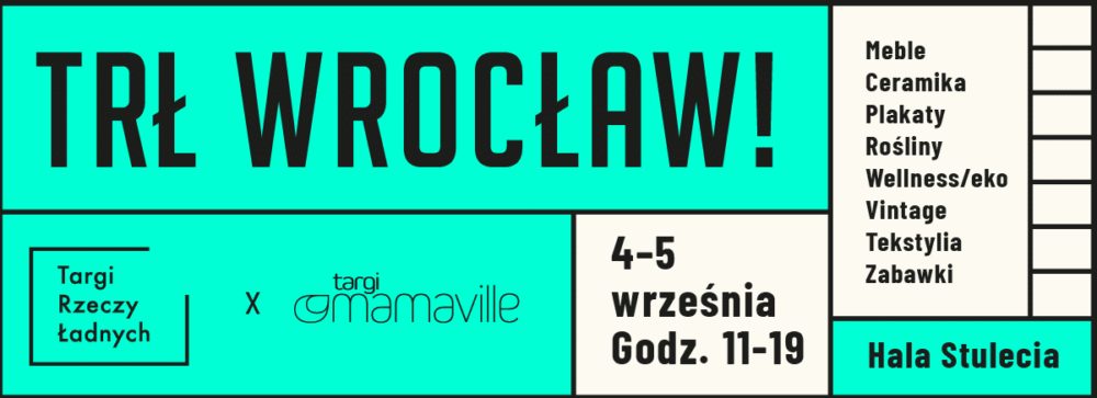 targi rezczy ładnych Wrocław - plakat