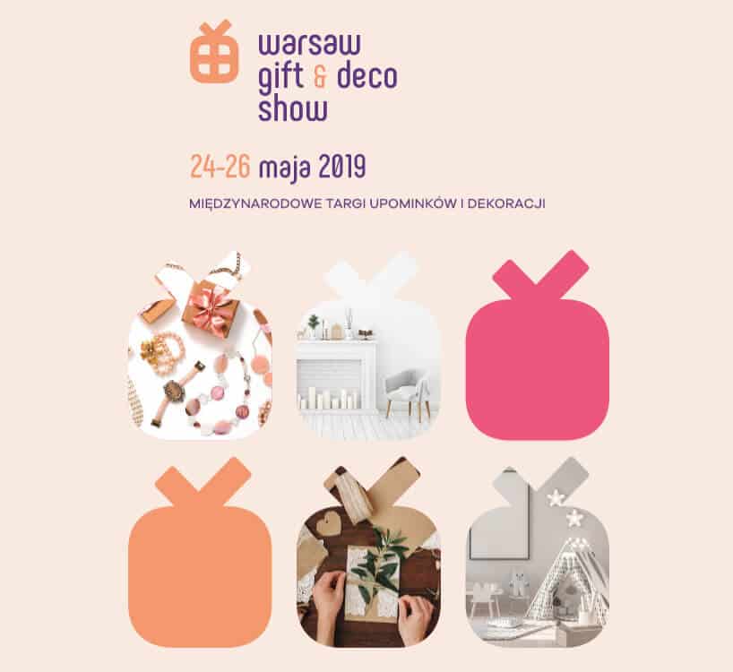 plakat Warsaw Gift & Deco Show 2019