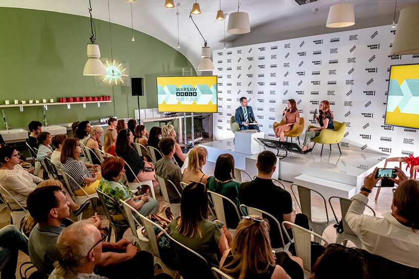 konferencja prasowa warsaw home 2019 podczas przedstawiania Warsaw Build