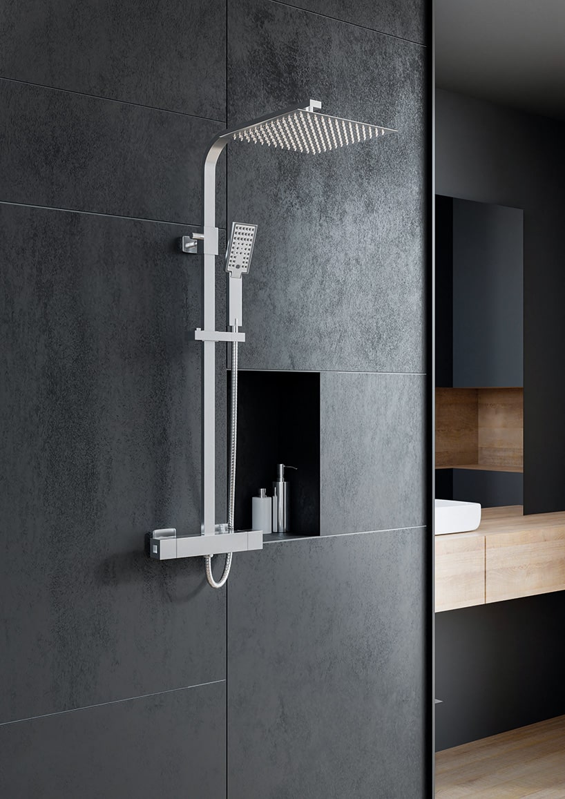 Wygoda i dobry styl w łazience: nowoczesne kolumny natryskowe