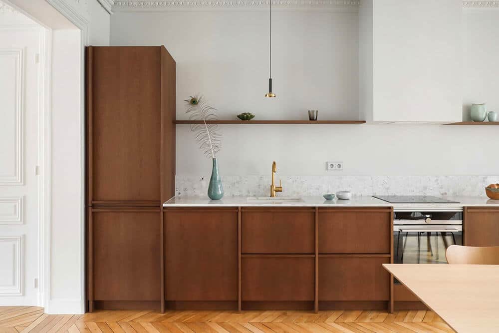 Wygoda inspirowana Japonią: minimalistyczny apartament w Paryżu