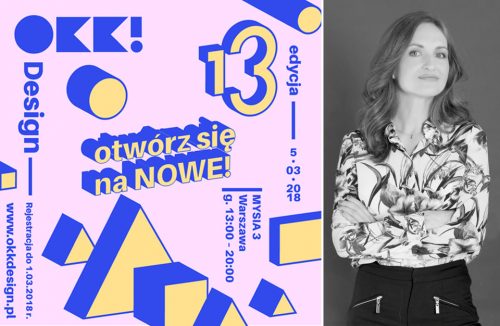 Olga Kisiel-Konopa i plakat OKK design