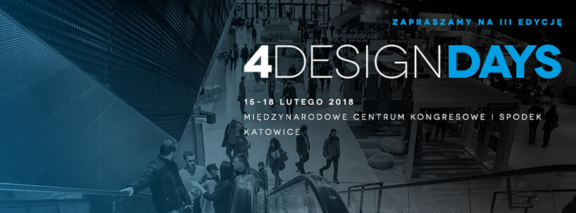 4DD - 4 Design Days 2018 zaproszenie
