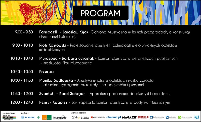 E-konferencja: Akustyka w architekturze. II