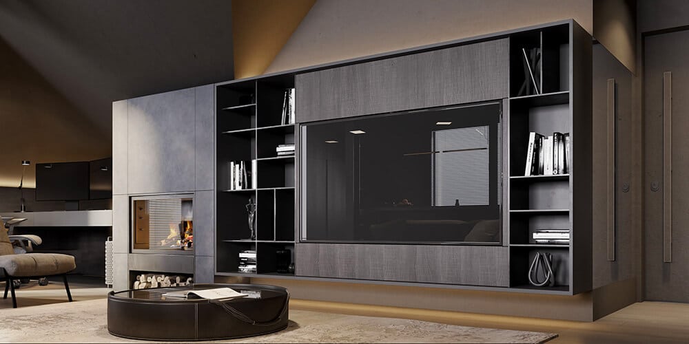 Spójne oblicze industrialu: apartament na poddaszu w Monachium